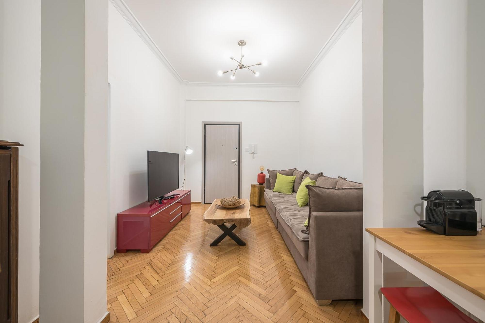 Stylish Luxury Apartment At Ampelokipi Metro Station Atenas Exterior foto