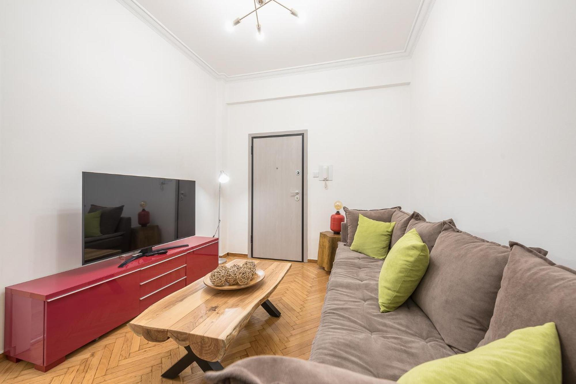 Stylish Luxury Apartment At Ampelokipi Metro Station Atenas Exterior foto