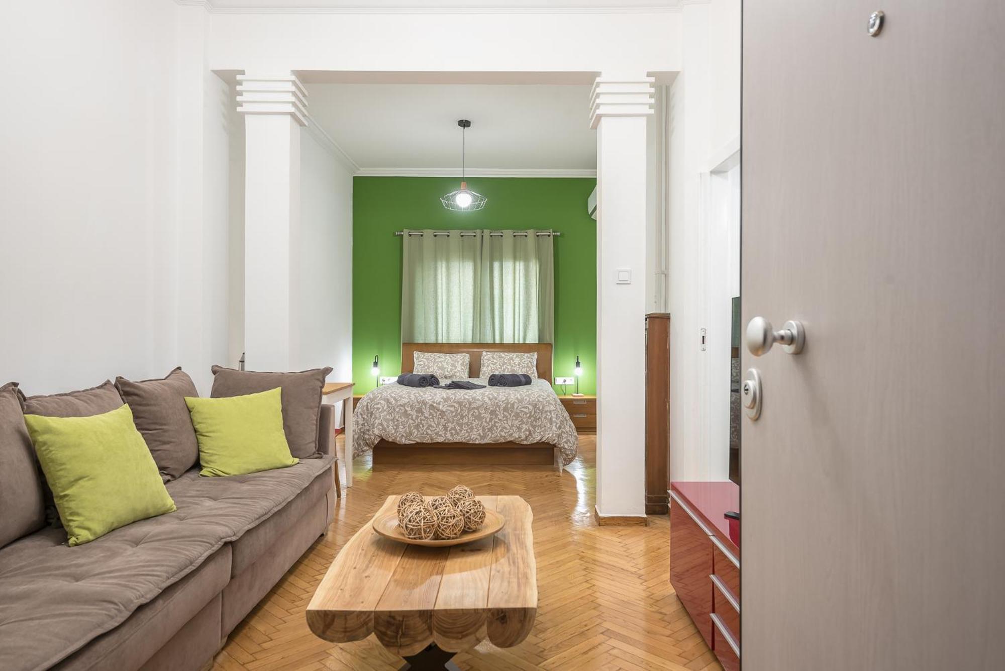 Stylish Luxury Apartment At Ampelokipi Metro Station Atenas Exterior foto